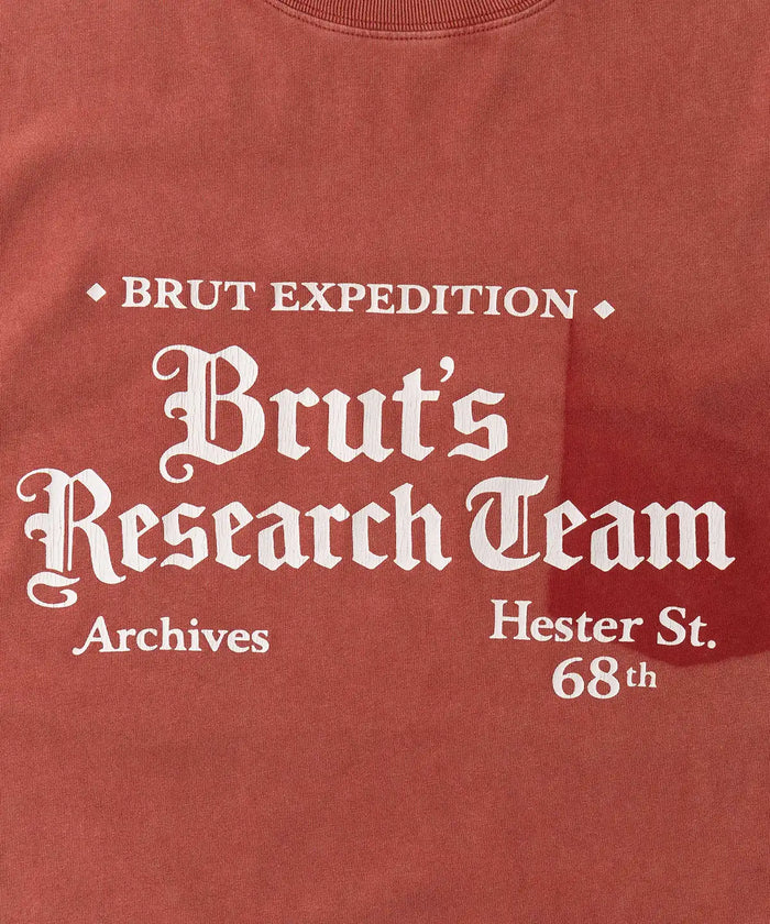 THE EXPEDITION TEE T-Shirts X-SMALL / FADED RED - BRUT Clothing