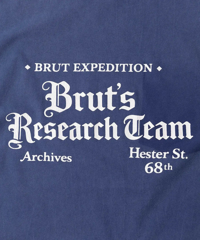 THE EXPEDITION TEE T-Shirts X-SMALL / FADED BLUE - BRUT Clothing