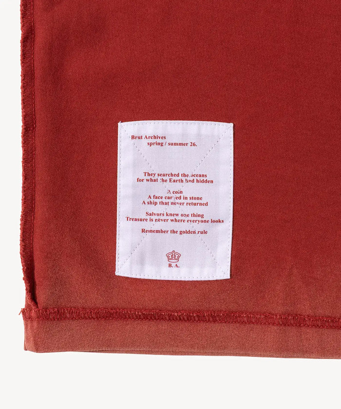 THE EXPEDITION TEE T-Shirts X-SMALL / FADED RED - BRUT Clothing