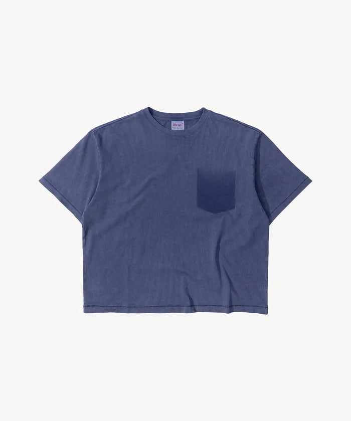 THE GHOST TEE T-Shirts X-SMALL / FADED BLUE - BRUT Clothing
