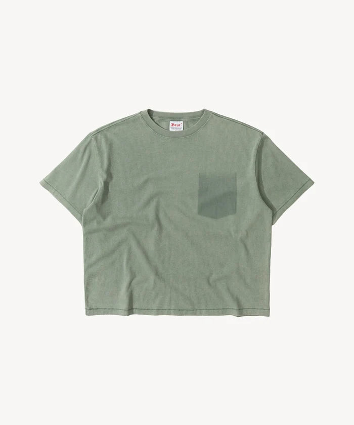 THE GHOST TEE T-Shirts X-SMALL / FADED SAGE - BRUT Clothing