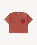 THE GHOST TEE T-Shirts X-SMALL / FADED RED - BRUT Clothing