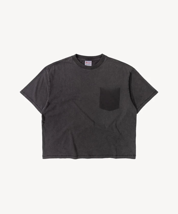 THE GHOST TEE T-Shirts X-SMALL / FADED BLACK - BRUT Clothing