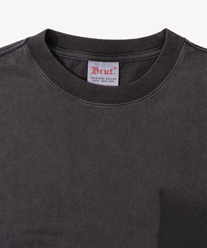 THE GHOST TEE T-Shirts X-SMALL / FADED BLACK - BRUT Clothing