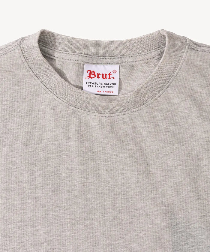 THE GHOST TEE T-Shirts X-SMALL / HEATHER GREY - BRUT Clothing