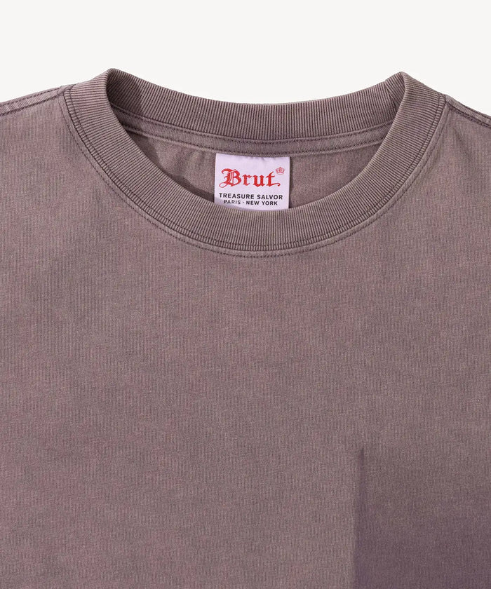 THE GHOST TEE T-Shirts X-SMALL / FADED PURPLE - BRUT Clothing
