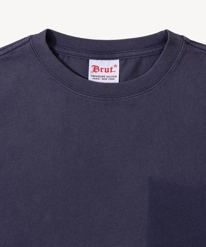 THE GHOST TEE T-Shirts X-SMALL / FADED DEEP BLUE - BRUT Clothing
