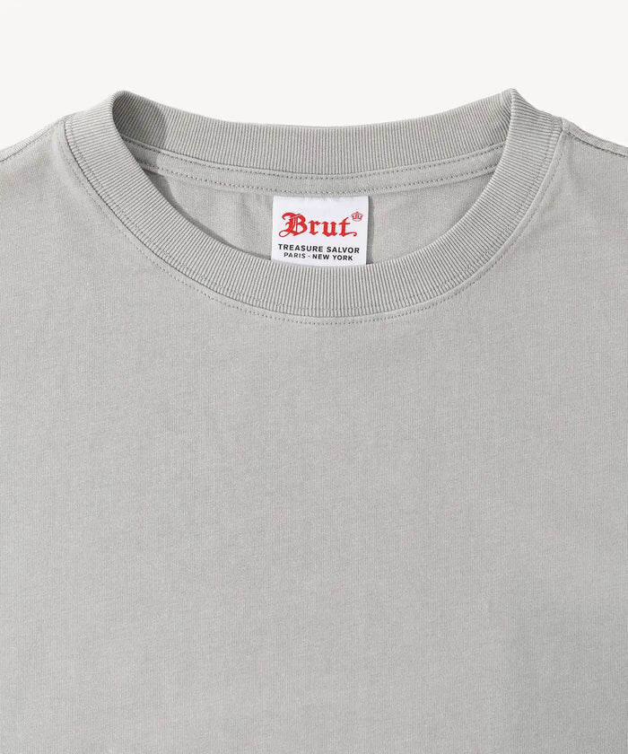 THE GHOST TEE T-Shirts X-SMALL / FADED GREY - BRUT Clothing