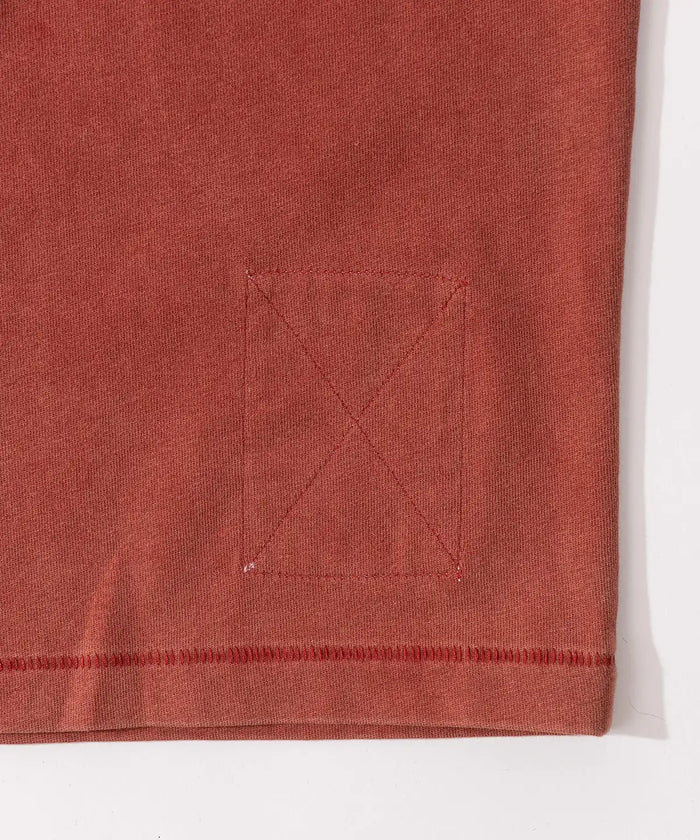 THE GHOST TEE T-Shirts X-SMALL / FADED RED - BRUT Clothing