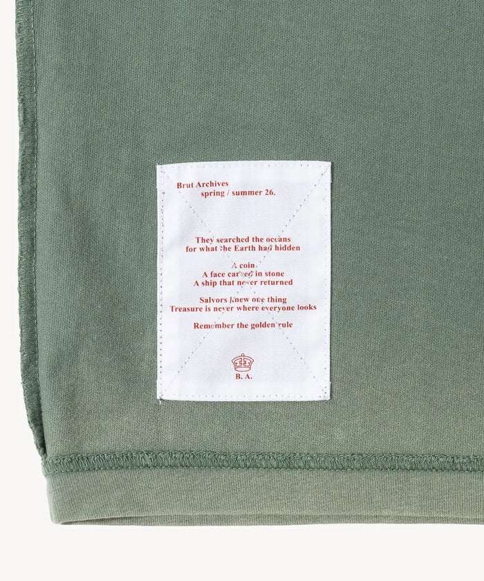 THE GHOST TEE T-Shirts X-SMALL / FADED SAGE - BRUT Clothing