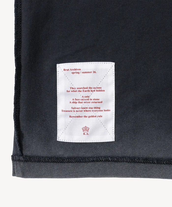 THE GHOST TEE T-Shirts X-SMALL / FADED NAVY - BRUT Clothing