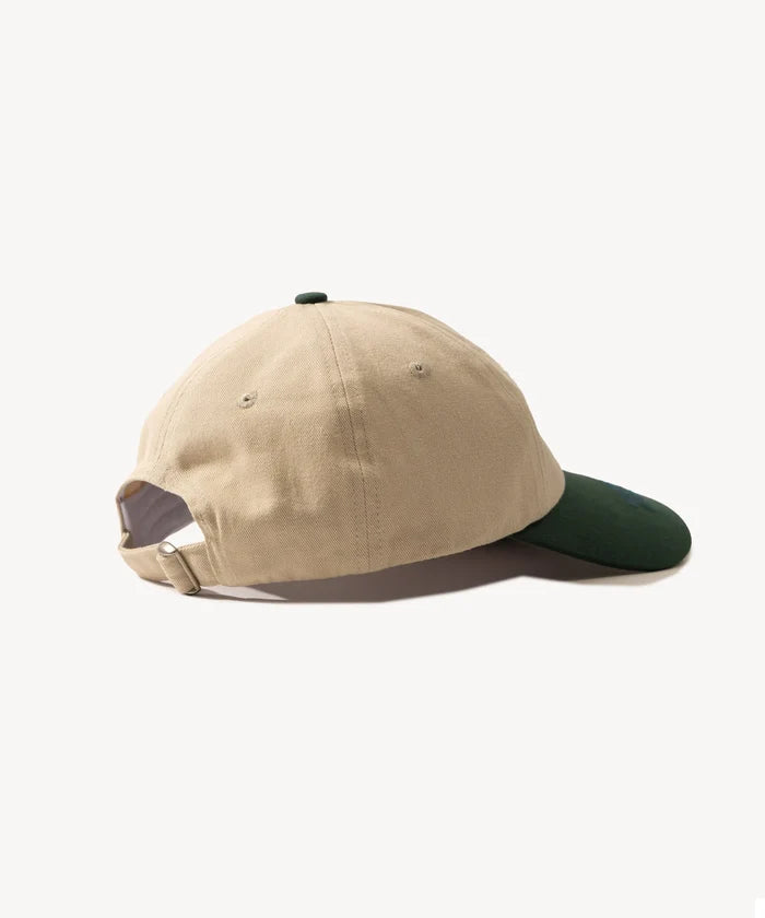 THE GOLDEN RULE CAP Hats and Caps ONE SIZE / ECRU / GREEN - BRUT Clothing