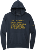 THE GREATEST GAME EVER PLAYED - ANNIVERSARY EDITION (NAVY HOODED SWEATSHIRT) (Copy) - OBVIOUS SHIRTS