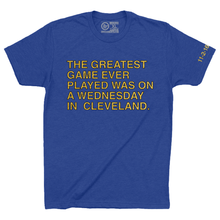 THE GREATEST GAME EVER PLAYED. (ANNIVERSARY EDITION) - OBVIOUS SHIRTS
