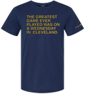 THE GREATEST GAME EVER PLAYED. (NAVY ANNIVERSARY EDITION) - OBVIOUS SHIRTS