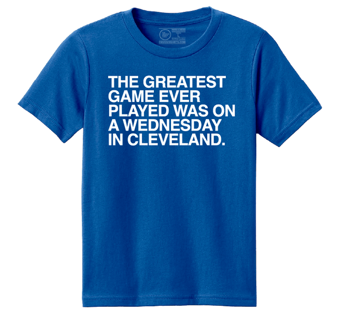 THE GREATEST GAME EVER PLAYED. (YOUTH) - OBVIOUS SHIRTS
