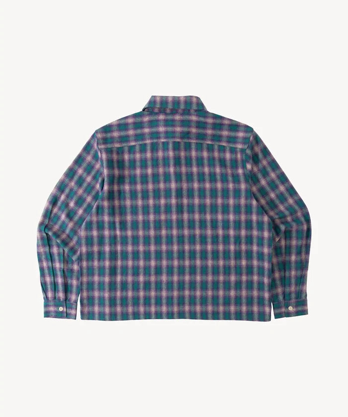 THE HIGH TRAIL SHIRT Shirts SMALL / TURQUOISE / PURPLE - BRUT Clothing