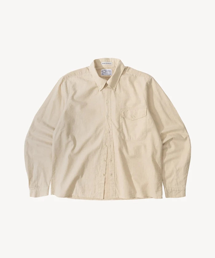 THE HIRONDELLE SHIRT Shirts X-SMALL / ECRU - BRUT Clothing