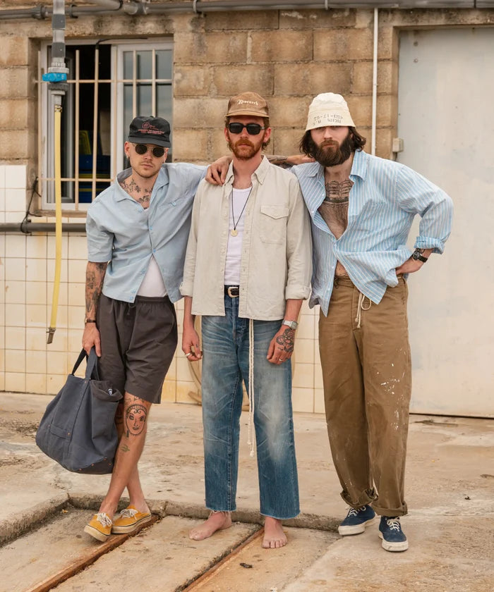 THE HIRONDELLE SHIRT Shirts X-SMALL / ECRU - BRUT Clothing