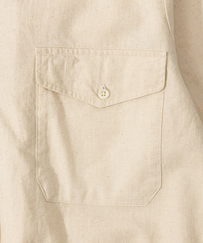 THE HIRONDELLE SHIRT Shirts X-SMALL / ECRU - BRUT Clothing
