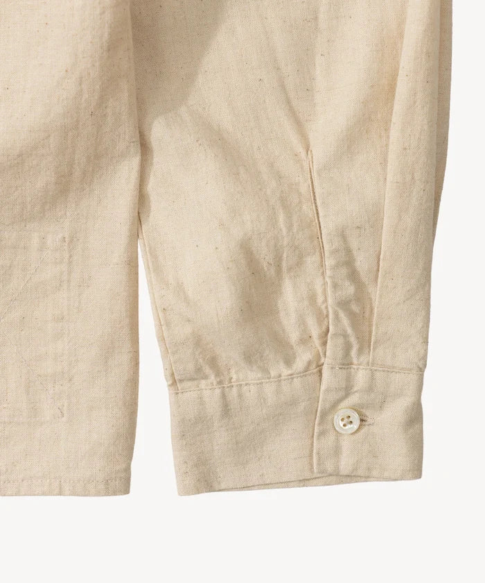 THE HIRONDELLE SHIRT Shirts X-SMALL / ECRU - BRUT Clothing