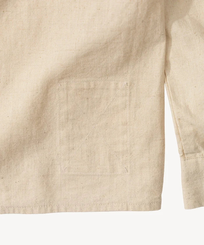 THE HIRONDELLE SHIRT Shirts X-SMALL / ECRU - BRUT Clothing