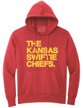 THE KANSAS SWIFTIE CHIEFS. (HOODED SWEATSHIRT) - OBVIOUS SHIRTS