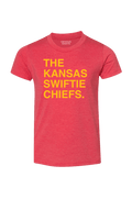 THE KANSAS SWIFTIE CHIEFS. (YOUTH) - OBVIOUS SHIRTS