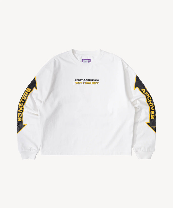 THE LIBERTY CLIMBER TEE T-Shirts X-SMALL / WHITE - BRUT Clothing