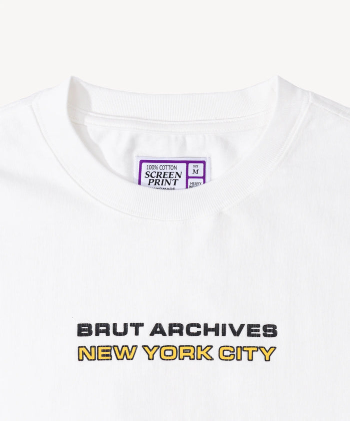 THE LIBERTY CLIMBER TEE T-Shirts X-SMALL / WHITE - BRUT Clothing