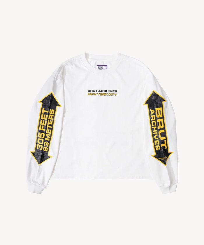 THE LIBERTY CLIMBER TEE T-Shirts X-SMALL / WHITE - BRUT Clothing