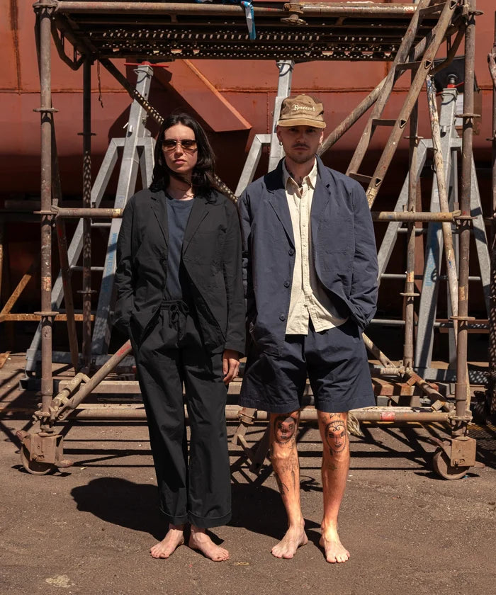 THE POPLIN PANTS Pants SMALL / BLACK - BRUT Clothing