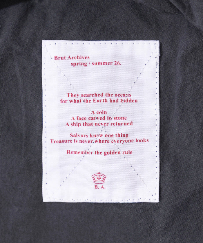THE POPLIN PANTS Pants SMALL / NAVY - BRUT Clothing