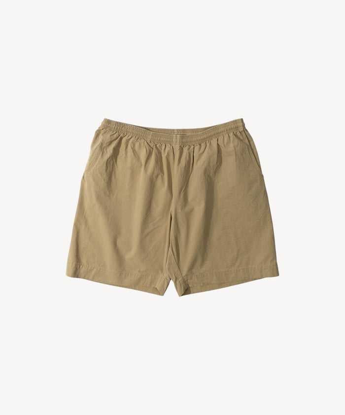 THE POPLIN SHORTS Shorts SMALL / BEIGE - BRUT Clothing
