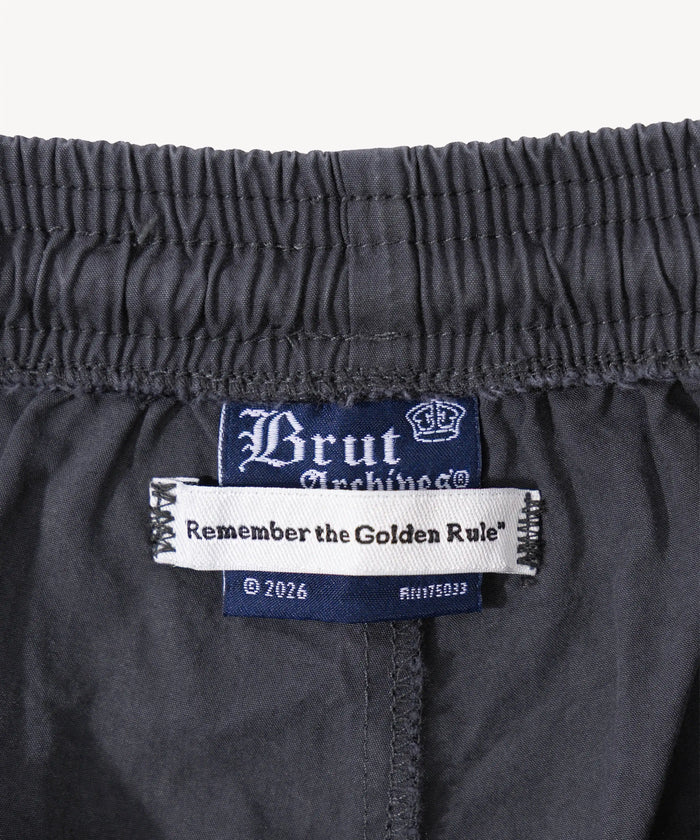 THE POPLIN SHORTS Shorts SMALL / NAVY - BRUT Clothing