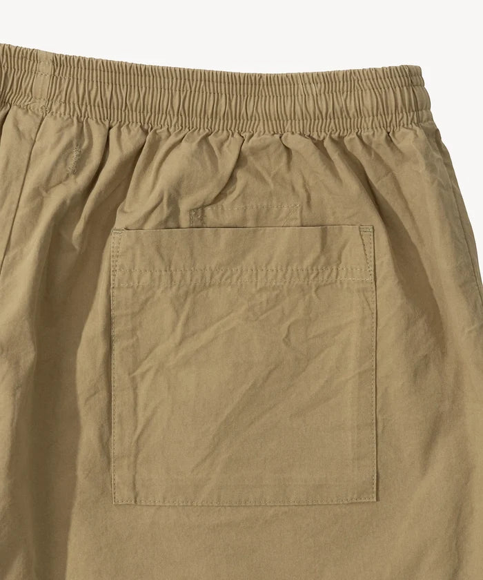 THE POPLIN SHORTS Shorts SMALL / BEIGE - BRUT Clothing
