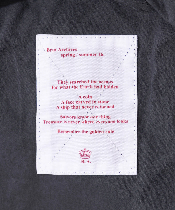 THE POPLIN SHORTS Shorts SMALL / NAVY - BRUT Clothing