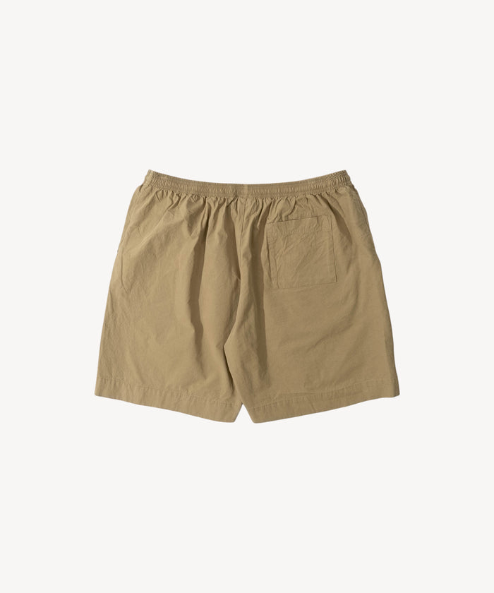 THE POPLIN SHORTS Shorts SMALL / BEIGE - BRUT Clothing