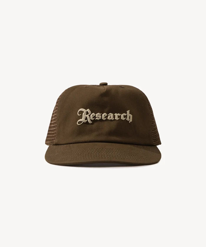 THE RESEARCH CAP Hats and Caps ONE SIZE / BROWN - BRUT Clothing