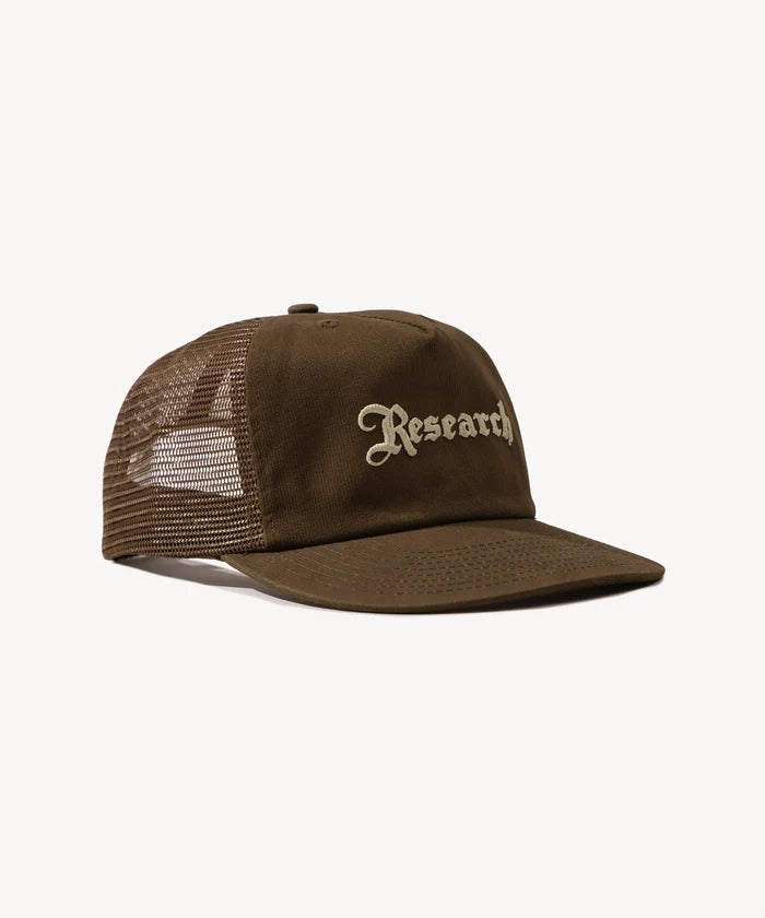 THE RESEARCH CAP Hats and Caps ONE SIZE / BROWN - BRUT Clothing