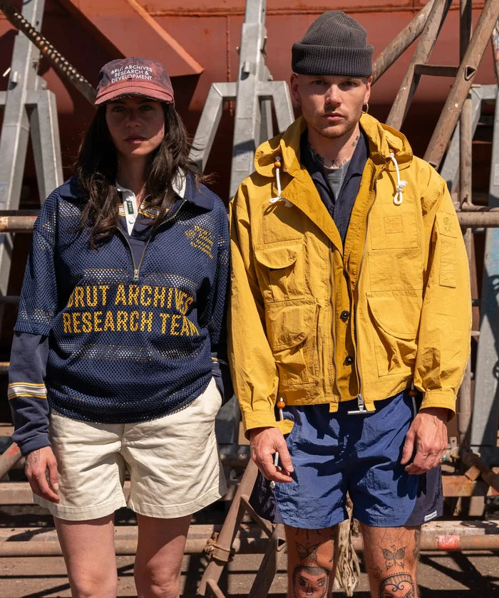 THE RESEARCH TEAM POLO T-Shirt X-SMALL / BLUE - BRUT Clothing