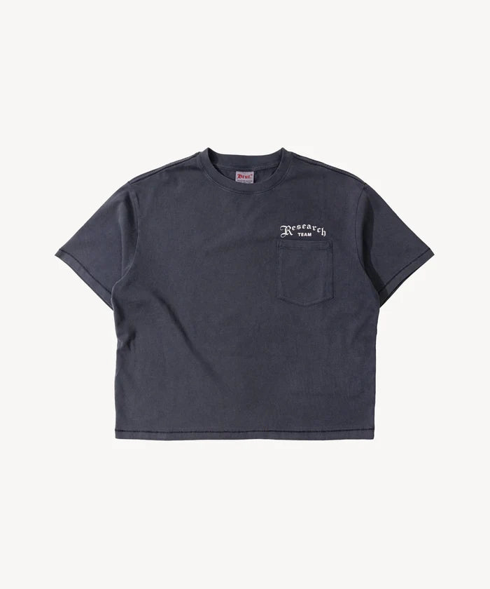 THE RESEARCH TEAM TEE T-Shirts X-SMALL / FADED NAVY - BRUT Clothing