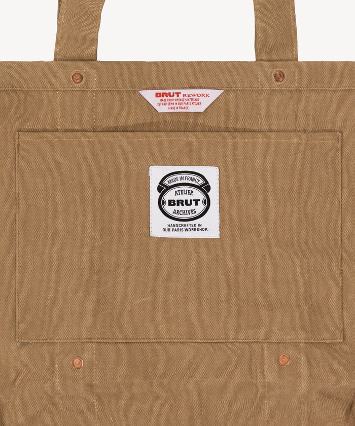 THE REWORK® COAL BAG Accessories ONE SIZE / DUCK BROWN - BRUT Clothing