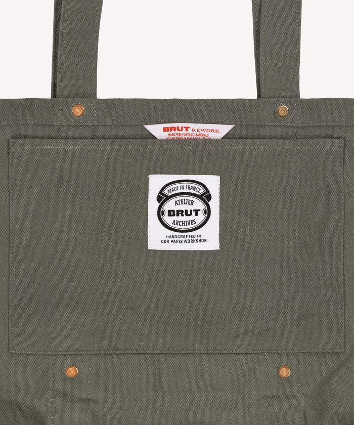 THE REWORK® COAL BAG Accessories ONE SIZE / SLATE GREEN - BRUT Clothing