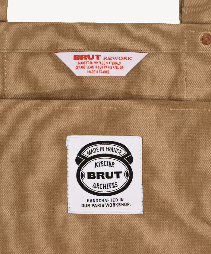 THE REWORK® COAL BAG Accessories ONE SIZE / DUCK BROWN - BRUT Clothing