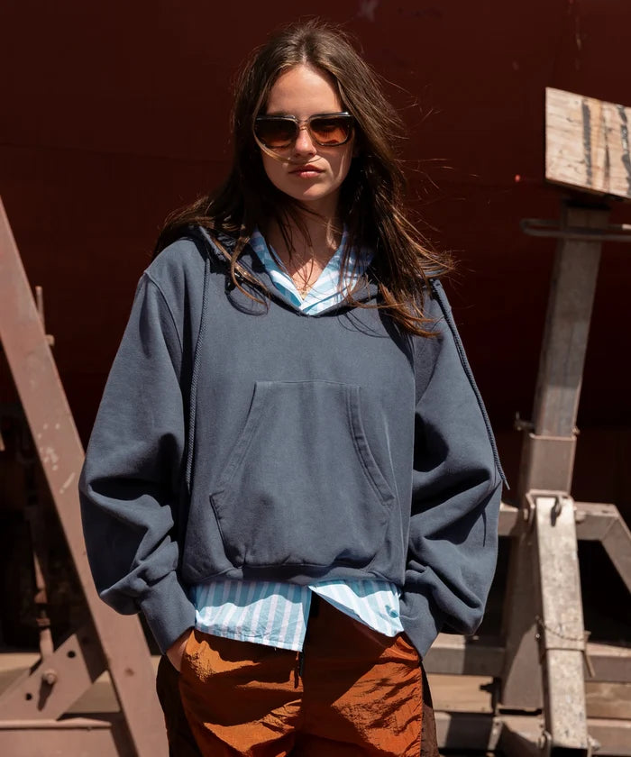 THE SAILING HOODIE Sweatshirts X-SMALL / BLUE - BRUT Clothing