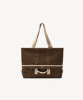 THE SAILOR TOTE BAG Accessories ONE SIZE / BROWN - BRUT Clothing