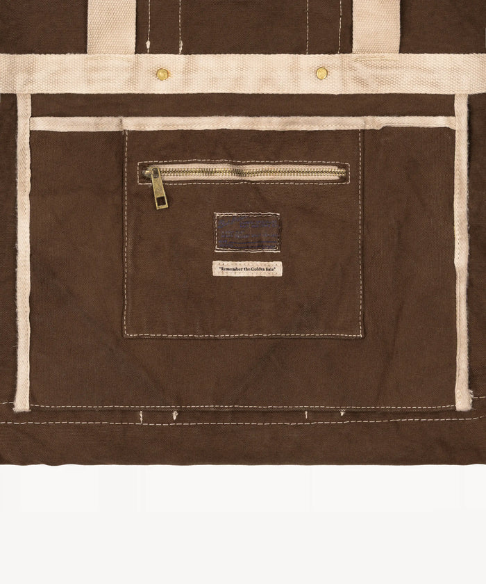 THE SAILOR TOTE BAG Accessories ONE SIZE / BROWN - BRUT Clothing