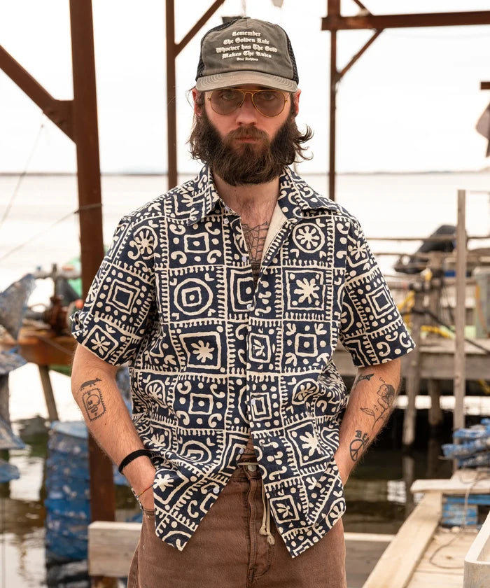 THE SEACOAST SHIRT Shirts X-SMALL / BLUE - BRUT Clothing