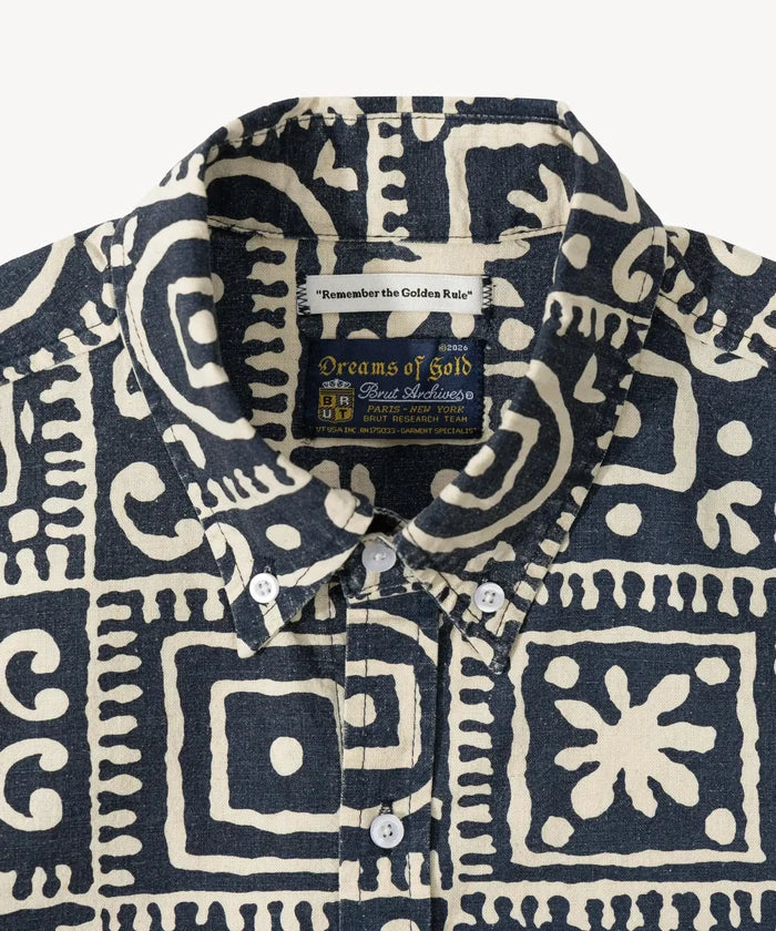THE SEACOAST SHIRT Shirts X-SMALL / BLUE - BRUT Clothing
